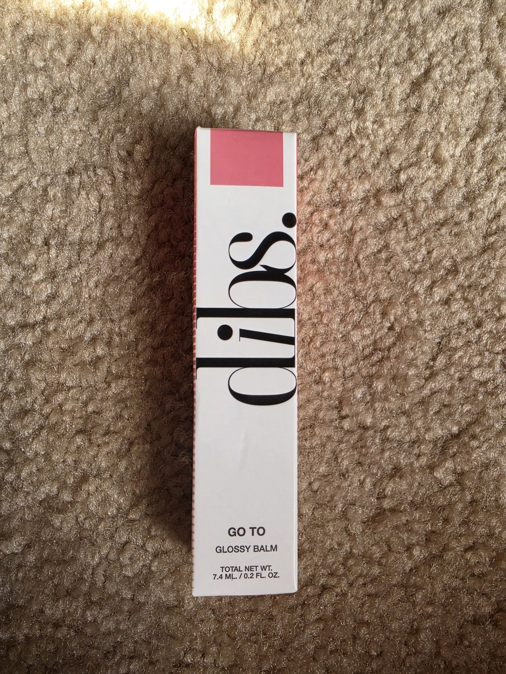 Dibs Go To Glossy Balm — Pink Hydrating Lip Gloss $20 NIB